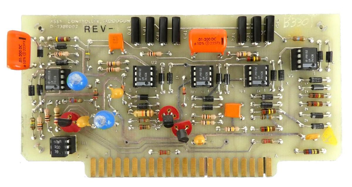 Used Varian VSEA D7389002 Floodgun Controller PCB Card D-F9953002 Spare