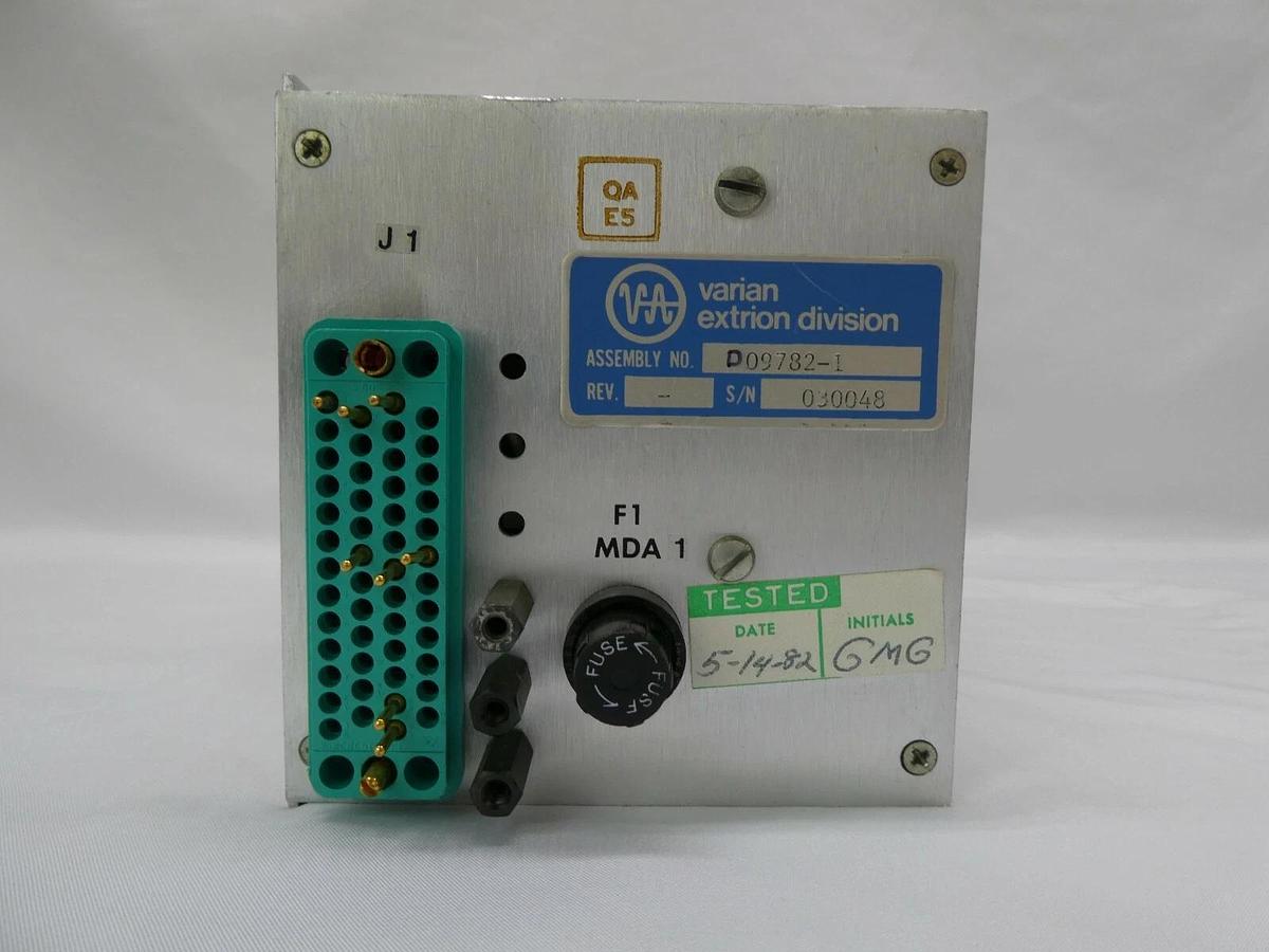 Used Varian Semiconductor Equipment D09782-1 DVM Readout D097821 VSEA Working Surplus