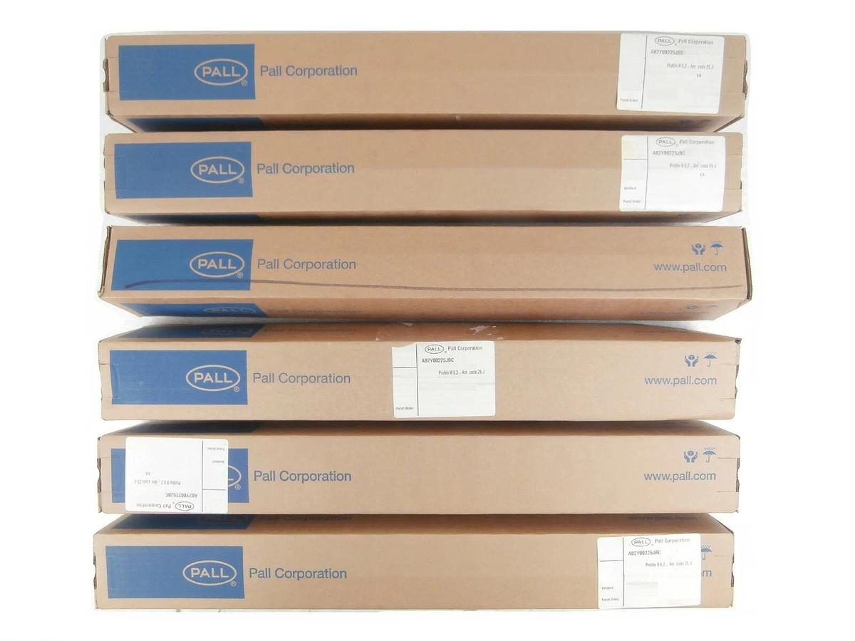 Used Pall AB2Y00225JBC .2 Micron Filter Cartridge Profile II Reseller Lot of 6 New