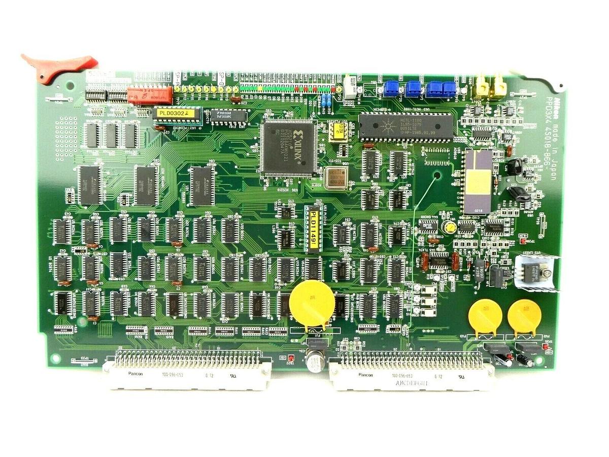 Used Nikon Precision 4S018-866 Relay Control PCB Card PPD3X4 NSR Working