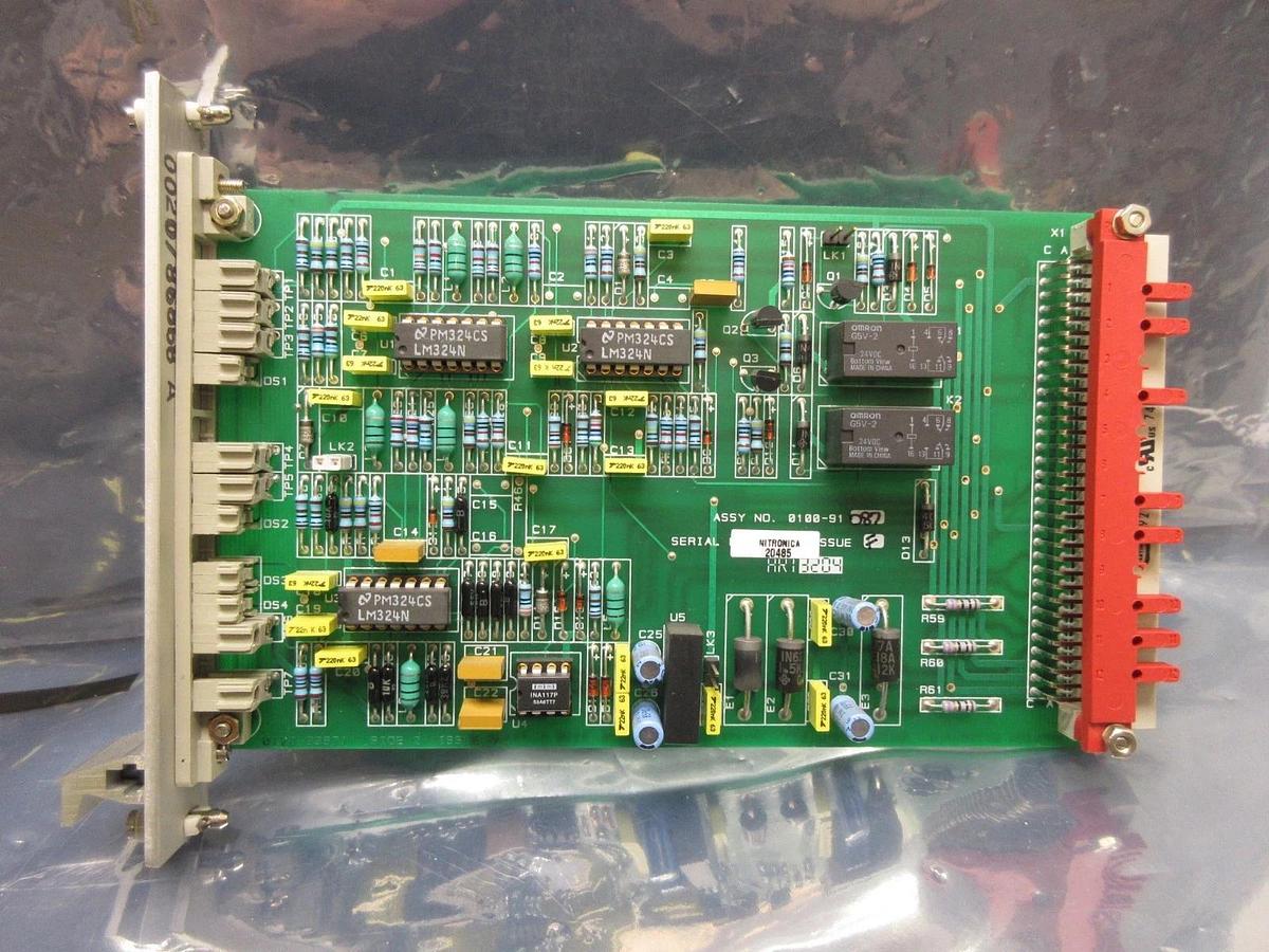 Used AMAT Applied Materials 0100-91087 Sol/Fil Ext. Interface PCB Card Quantum X Used