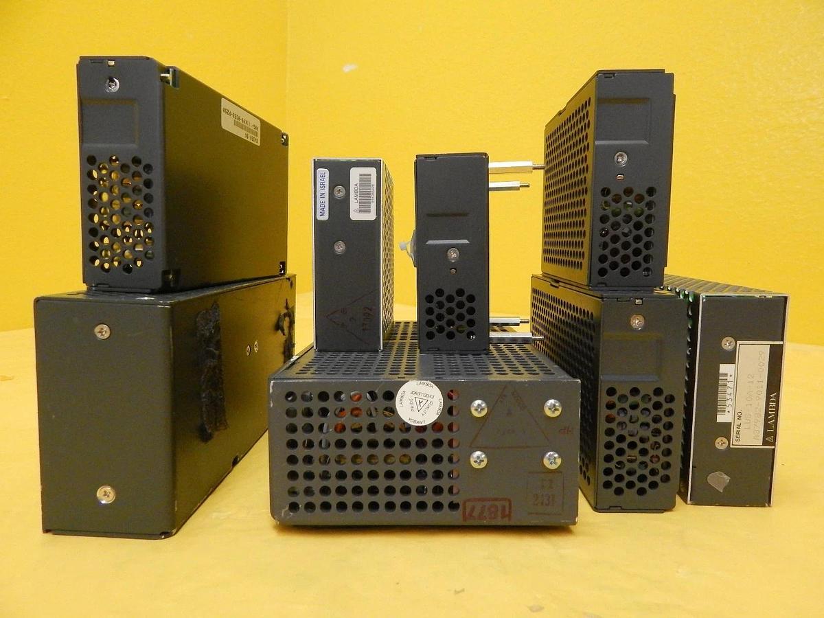 Used Nemic-Lambda EWS LUS Series Compact Power Supply Reseller Lot of 8 Used Working