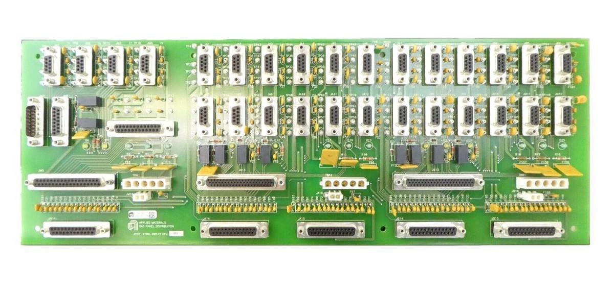 Used AMAT Applied Materials 0100-00572 300mm Gas Panel Distribution PCB Working