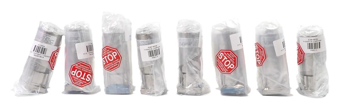 Used AMAT Applied Materials 0190-85798 Pneumatic Valve Reseller Lot of 8 New Surplus