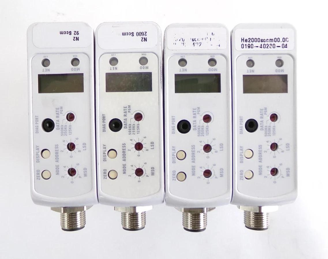Used Brooks GF Series Mass Flow Controller MFC GF125C Lot of 10 Spare