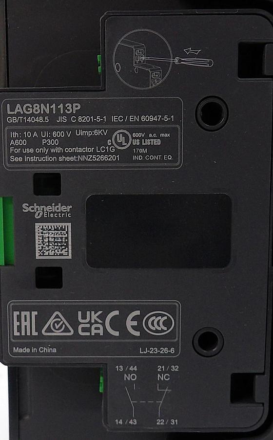 Schneider Electric LC1G225BEEA Contactor LC1G TeSys Deca Series Lot of 2 New