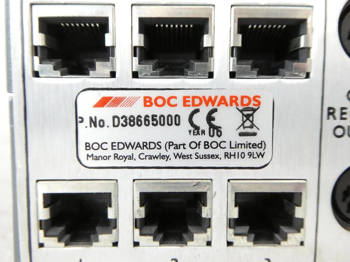 Used Edwards D38665000 Active Vacuum Gauge Controller Working Surplus