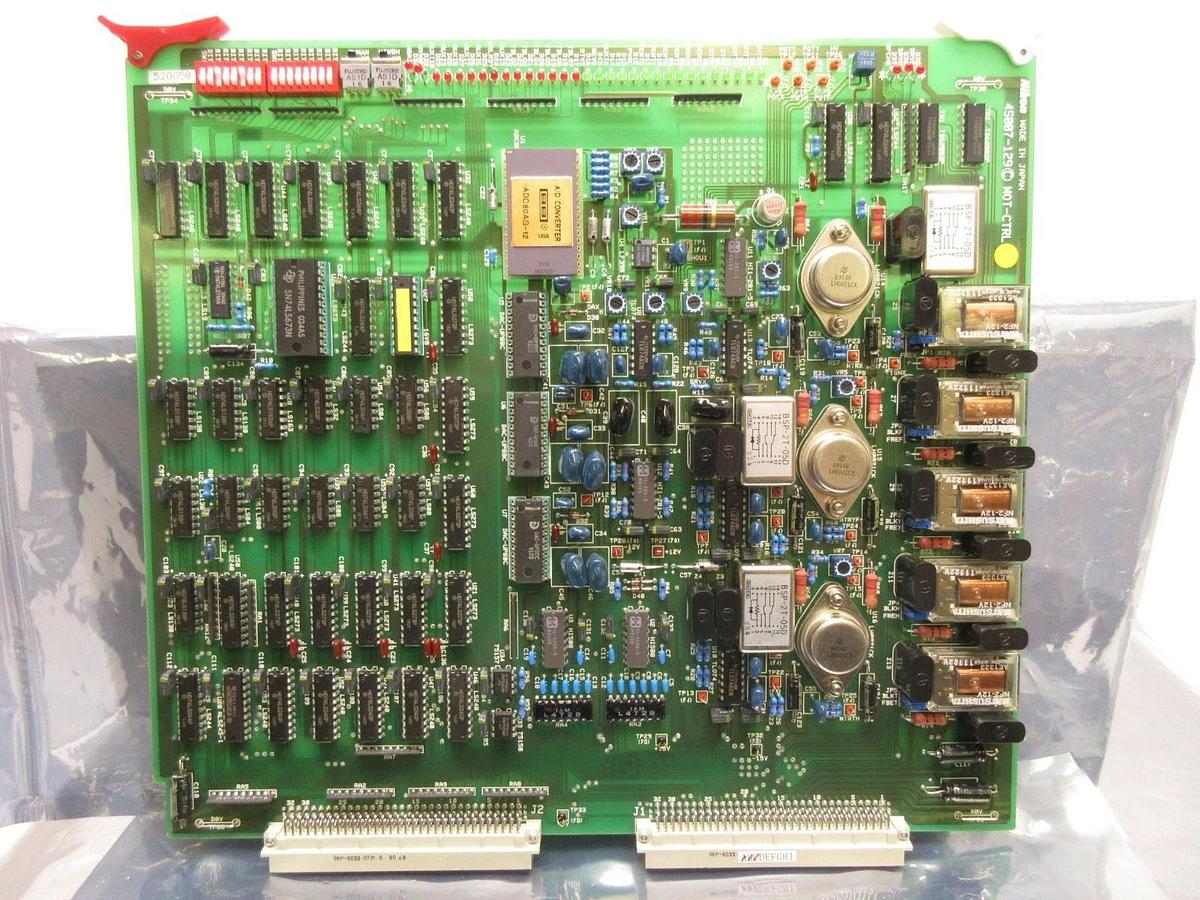 Used Nikon 4S007-129Ⓒ Control PCB Card MOT-CTRL 4S007-129C NSR System Used Working
