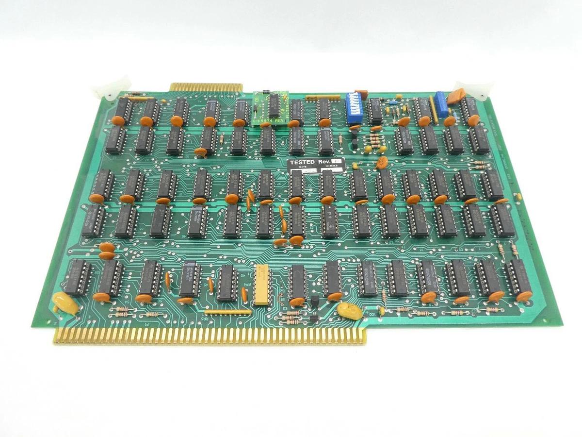 Used Varian Semiconductor VSEA D-F3898001 End Station Logic PCB Card Rev. P Working