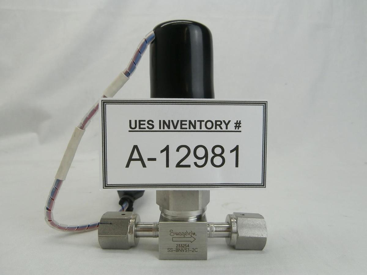 Used Swagelok SS-BNV51-2C High-Purity Bellows Valve AMAT 9150-00180 Used Working