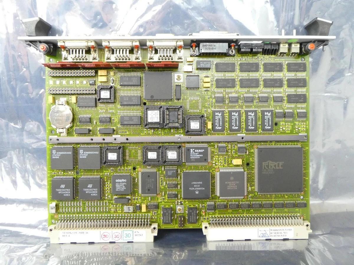 Used Force Computers 102263 CPU Processor VME PCB Card SYS68K/CPU-30BE/16 Bio-Rad Q7