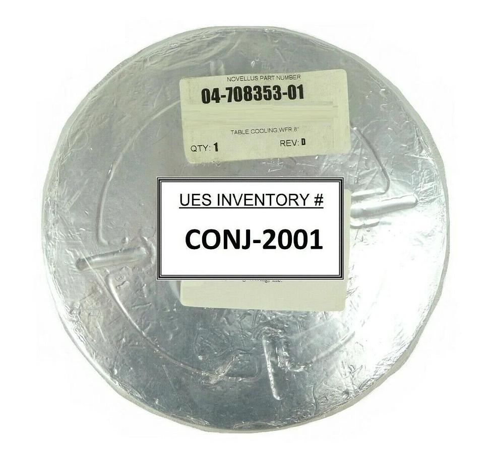 Refurbished Novellus Systems 04-708353-01 200mm Table Cooling Wafer Chuck 8" OEM Refurbished
