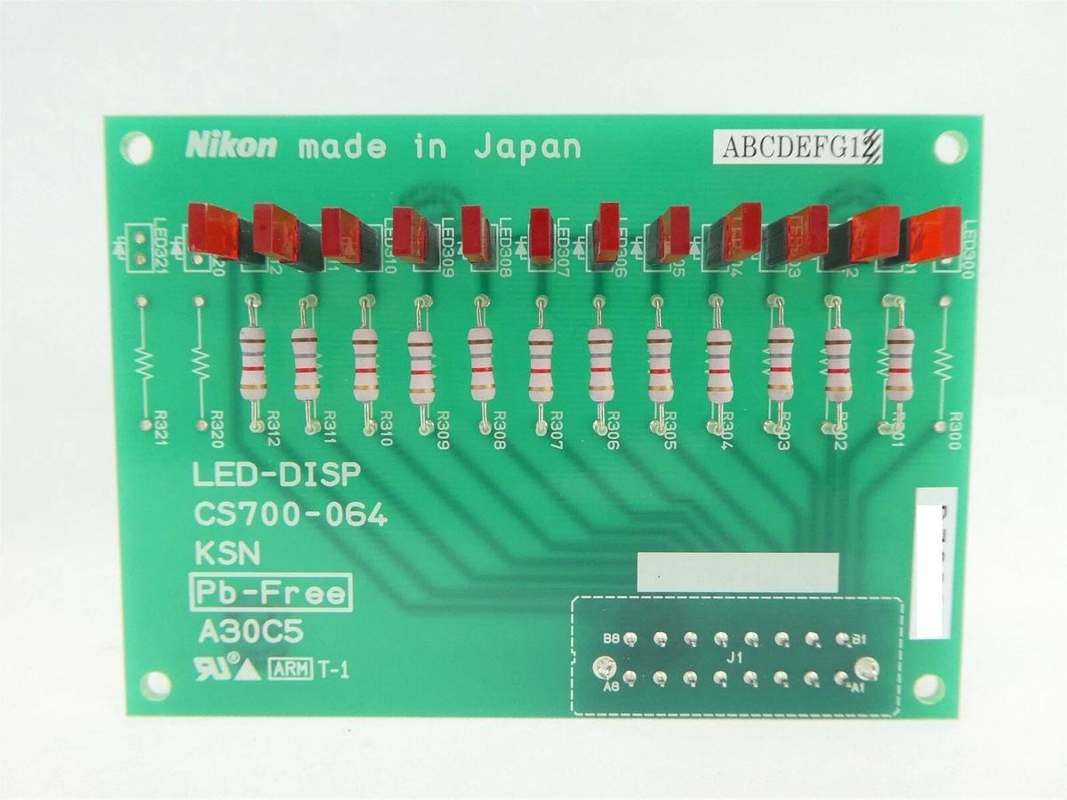 Used Nikon CS700-064 LED Display Board PCB LED-DISP NSR-S610C System Working Spare