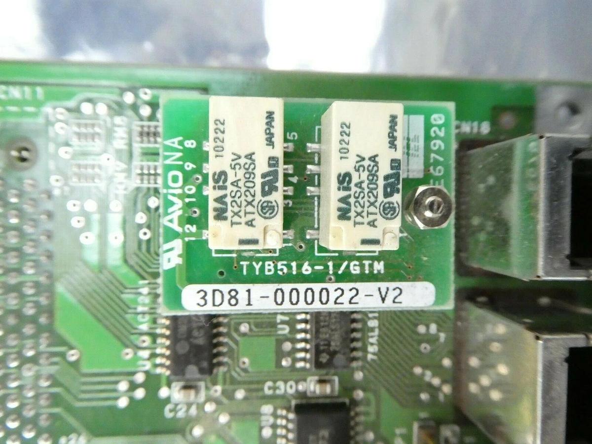 Used TEL Tokyo Electron 3D81-000030-V2 Interface PCB TYB61B-1/GAS1 Telius Working