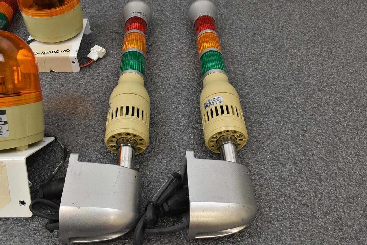 Used Patlite LCE-T / SLF-W / SLEB-A / RHB-24UL Signal Tower Lighting