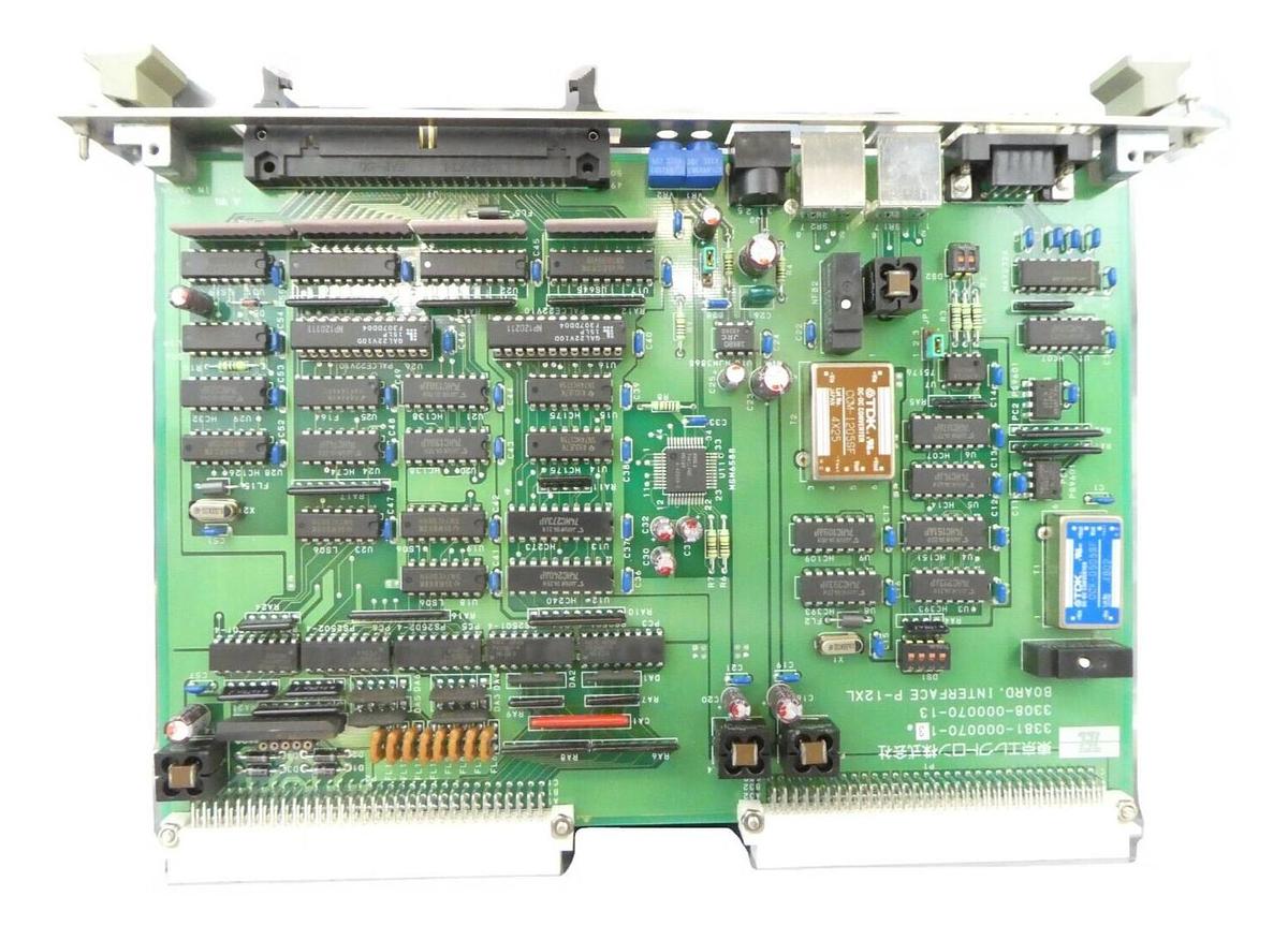 Used TEL Tokyo Electron 3381-000070-13 P-12XL Interface Board PCB Card Working
