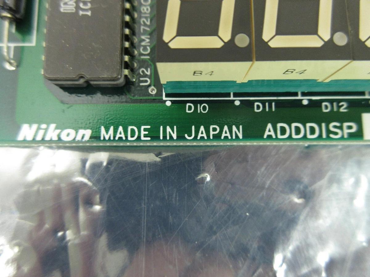 Used Nikon 4S017-039 Display Board PCB ADDDISP NSR System Used Working