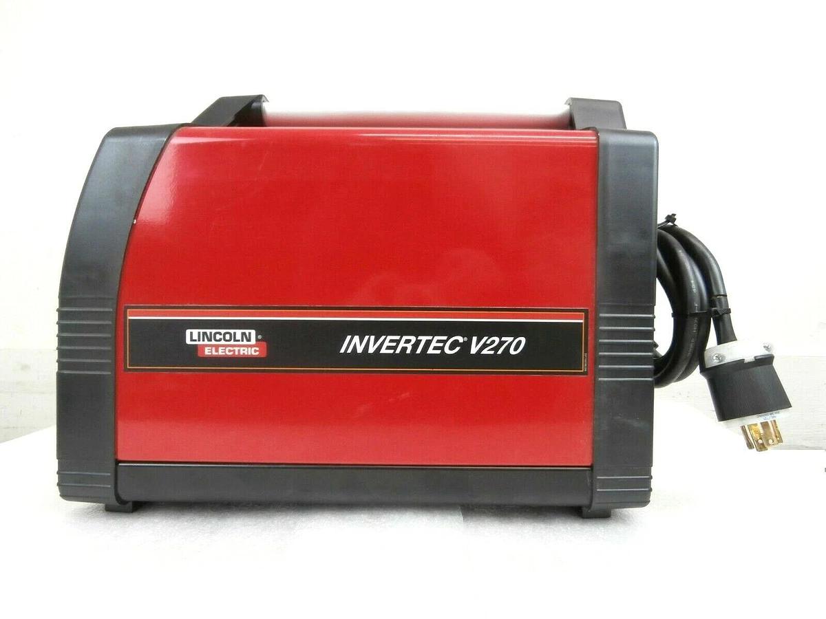 Used Lincoln Electric Invertec V270-T 2V Pulse 52008 Stick TIG Welder Tested Working