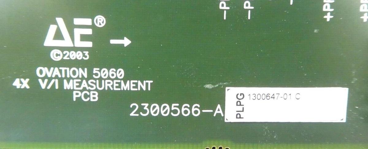 Used AE Advanced Energy 2300566-A Ovation 5060 4X V/I Measurement PCB 1300647 Working