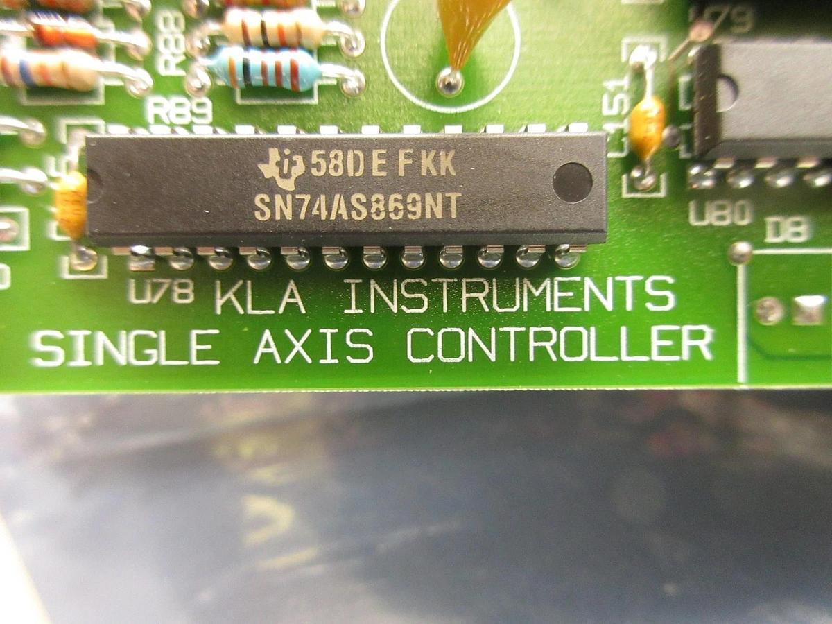 Used KLA Instruments 710-659603-20 Single Axis Controller PCB Card Rev. A1 Working
