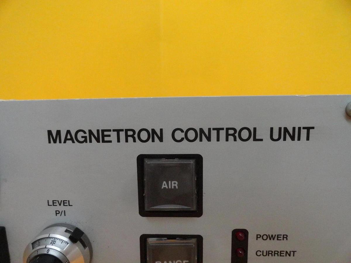 Used Balzers BG M59 250 Magnetron Control Unit MCU 120 MCU120 Used Working