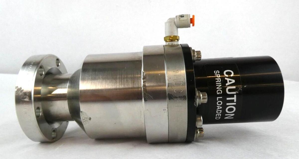 Used MDC Vacuum Products 313029 Pneumatic Angle Valve AV-150M-P Working Surplus