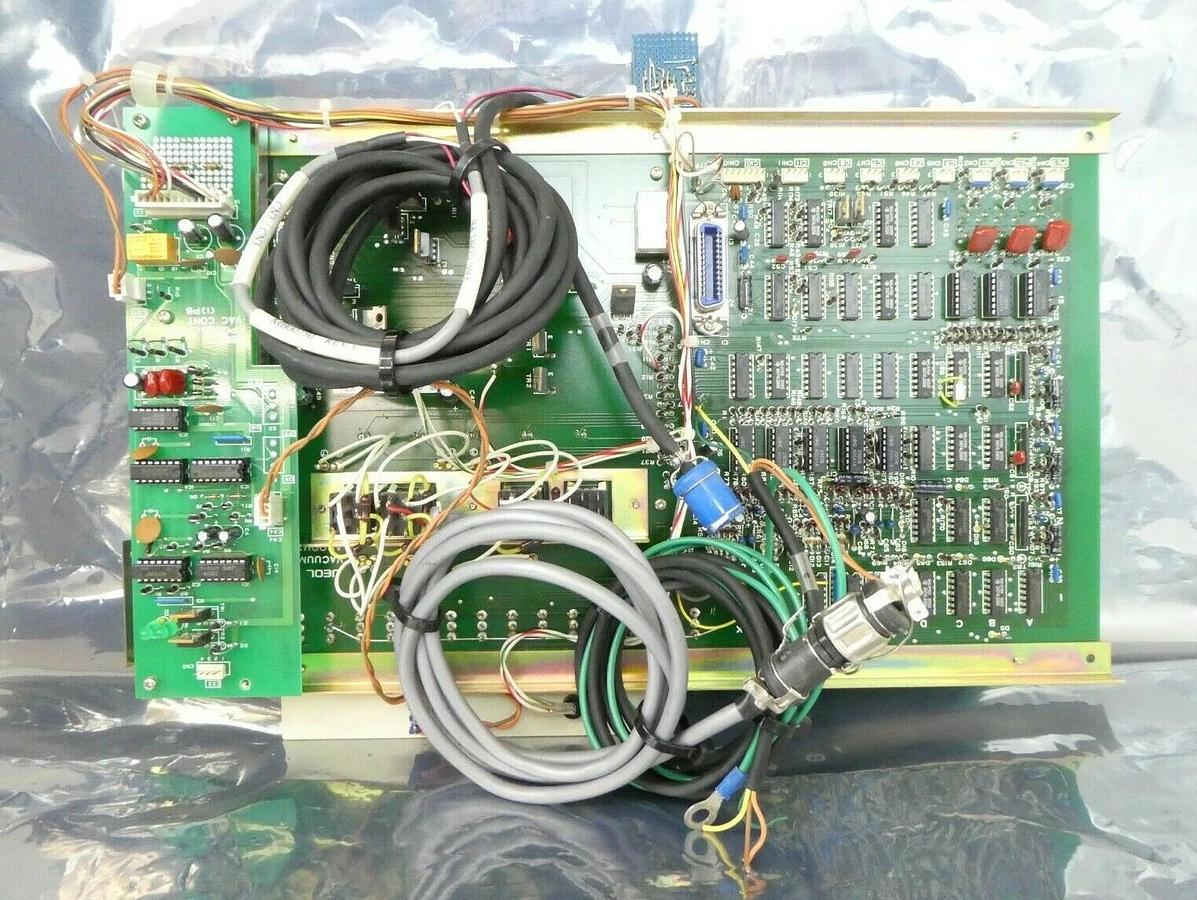 Used JEOL JSM-6300F Vacuum System Operator Interface Panel AP001129-01 Working Spare