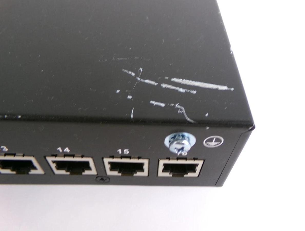 Used Moxa NPort 6650-16 Port Terminal Server AMAT 0190-38063 Working Surplus