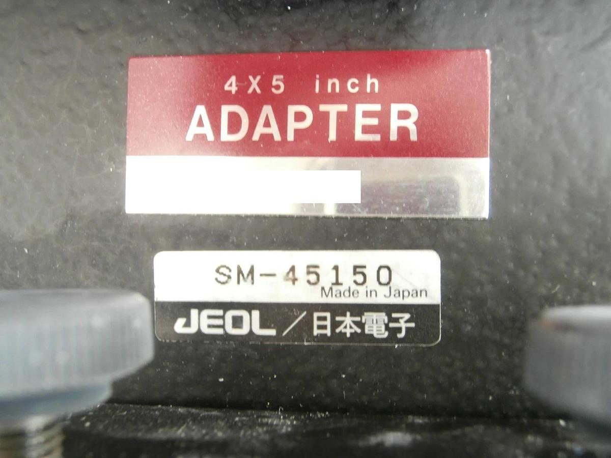 Used JEOL SM-45150 UHR Microscope Camera Polaroid 545i Film Holder JSM-6400F Working