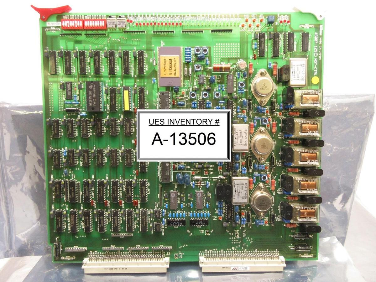 Used Nikon 4S007-129Ⓒ Control PCB Card MOT-CTRL 4S007-129C NSR System Used Working