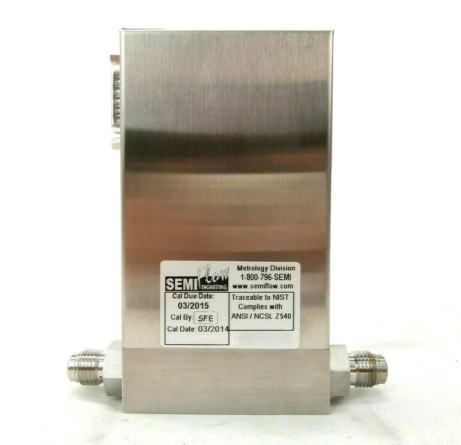 Used Perkin-Elmer SFC 2010 Mass Flow Controller MFC DNA 200 SCCM SF6 Working Spare