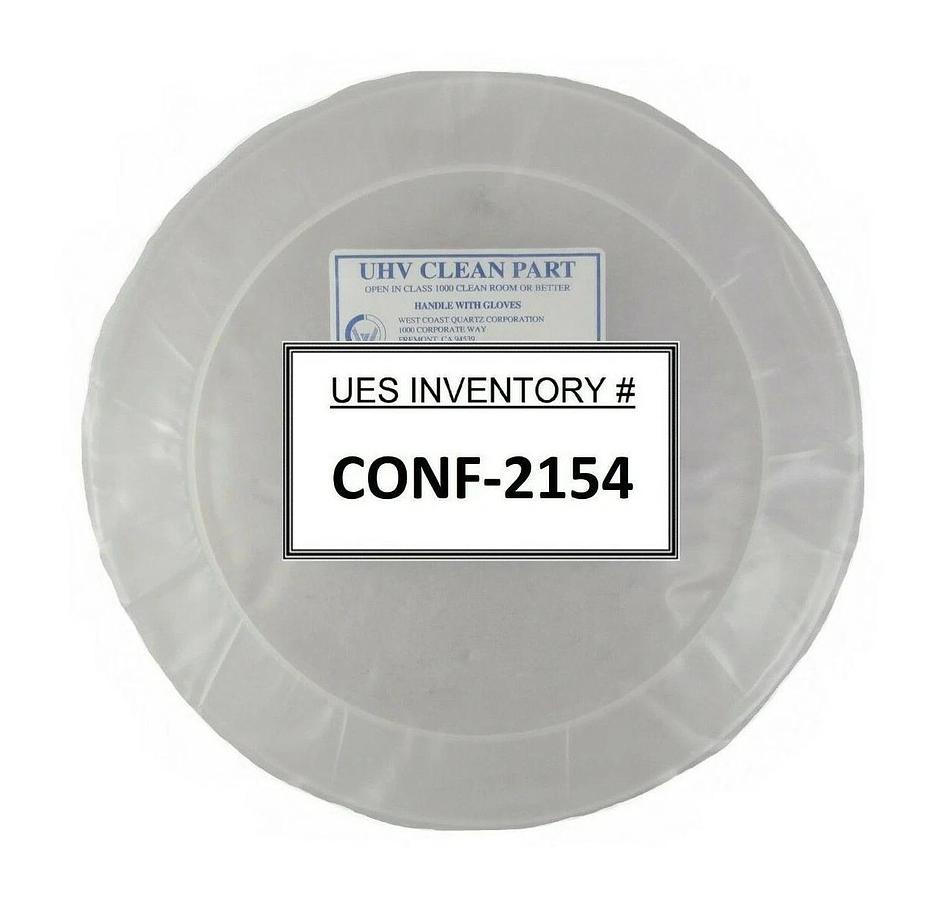 Refurbished TEL Tokyo Electron 1D05-300117C11 Quartz Ring F-8S-Q-260-6H Refurbished