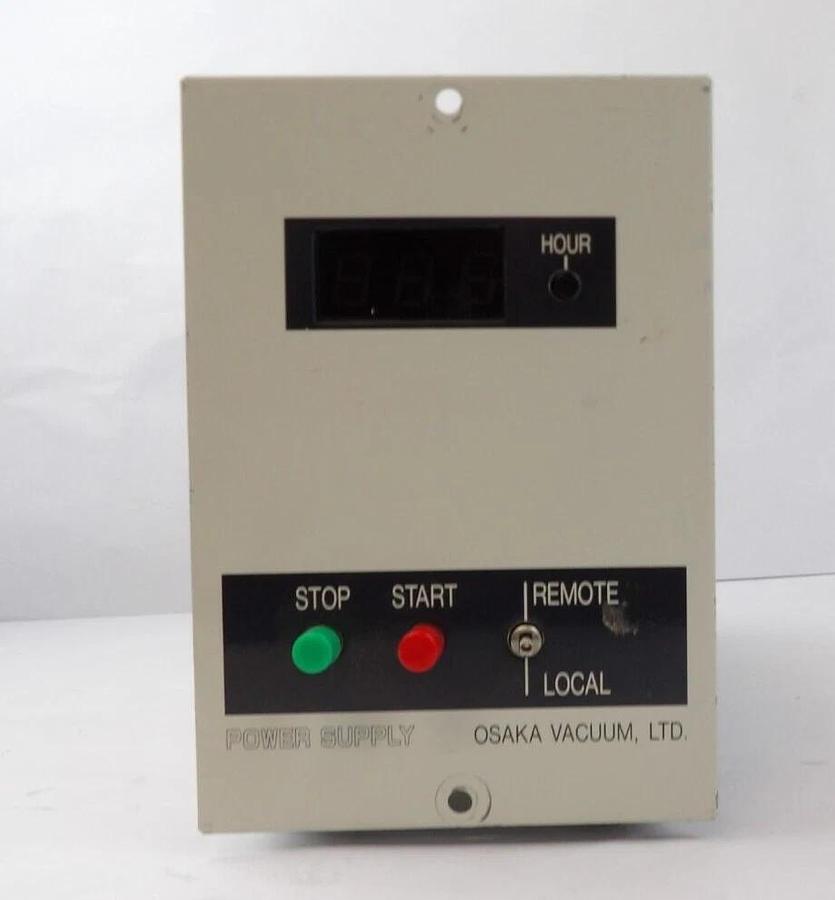 Used Osaka Vacuum TC350 Turbomolecular Pump Power Supply Turbo Untested Surplus