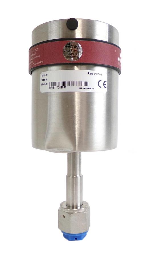Used MKS Instruments D28B11TCEE0B0 Baratron Dual Range Manometer Dented Surplus