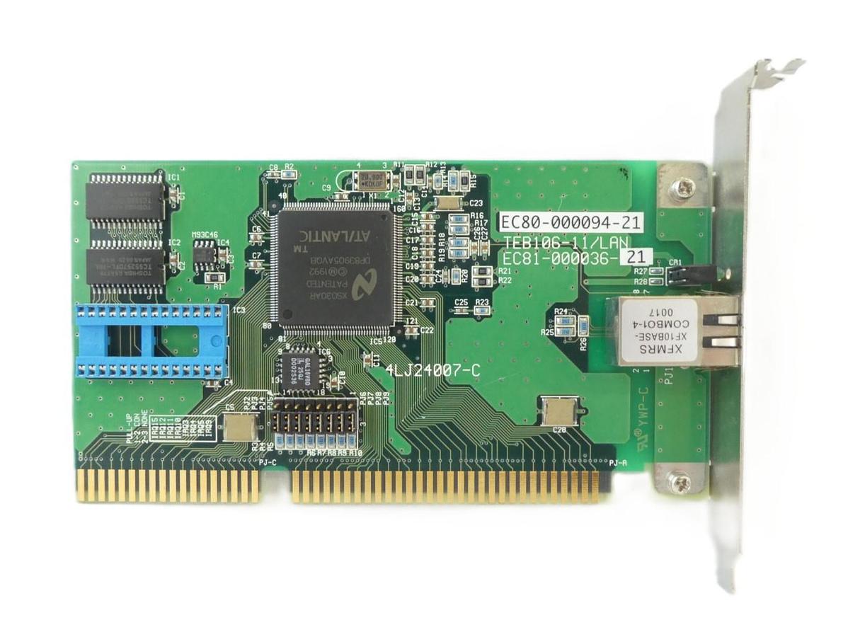 Used TEL Tokyo Electron EC81-000036-21 TEB106-11/LAN PCB Card EC80-000094-21 Working