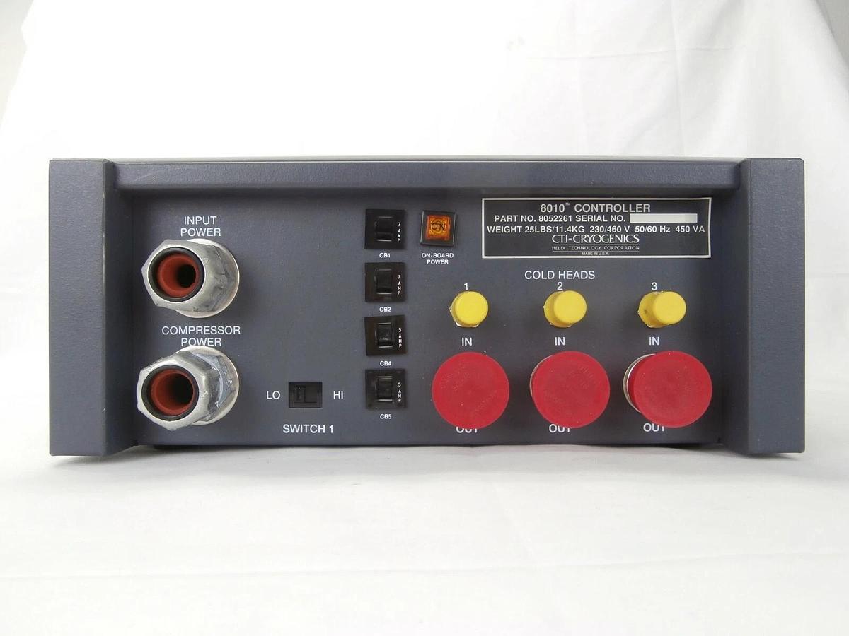 Used CTI-Cryogenics 8052261 Cryo Compressor 8010 Controller New Surplus