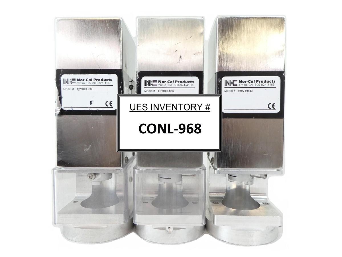 Used Nor-Cal TBVG00-S03 Throttling Valve Drive Assembly Intellisys Lot of 3 Spare