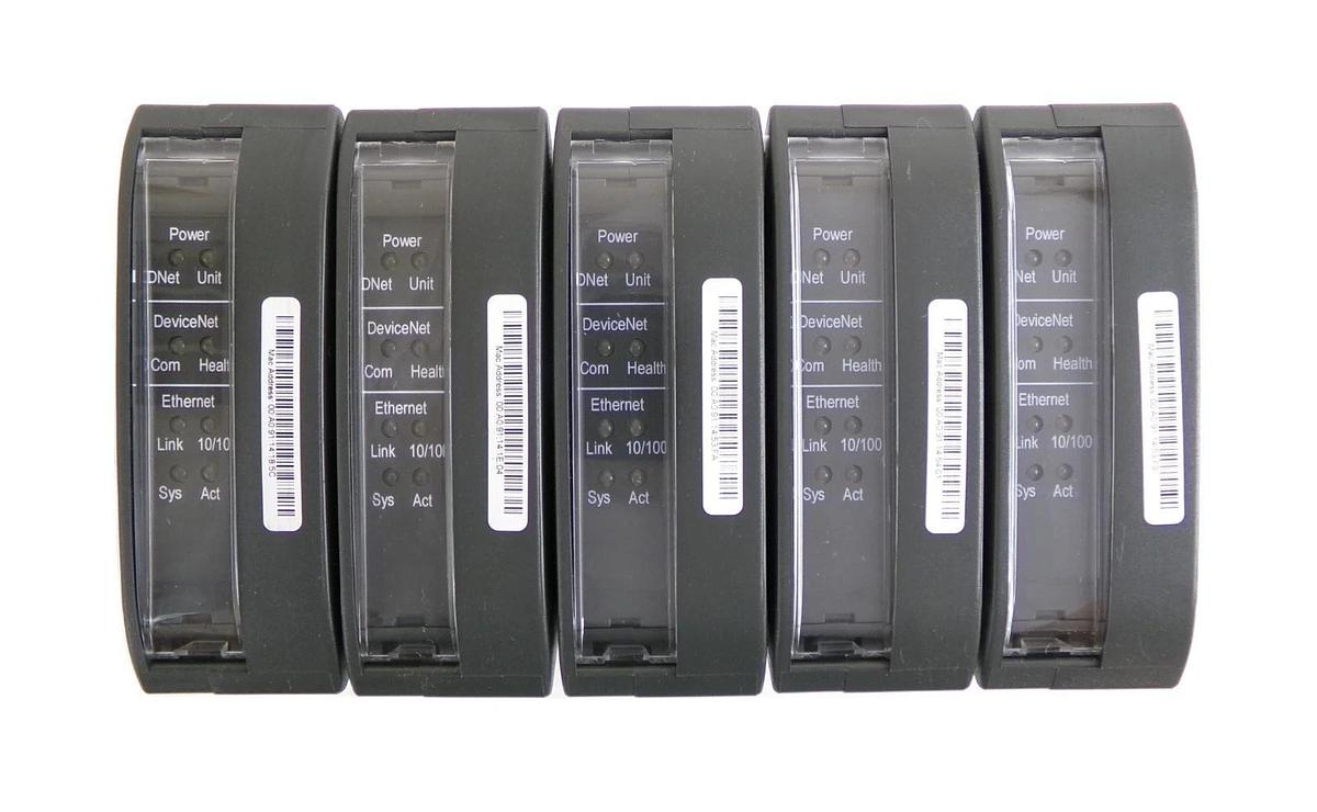 Used Brad MSIP-REM-mol-EDN2 DeviceNet Scanner AMAT 0190-60306 Lot of 5 Spare