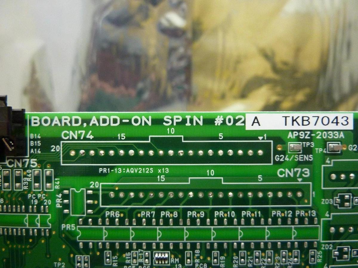 Used TEL Tokyo Electron AP9Z-2033A Board Add-On Spin #02 PCB TKB7043 Lithius Used
