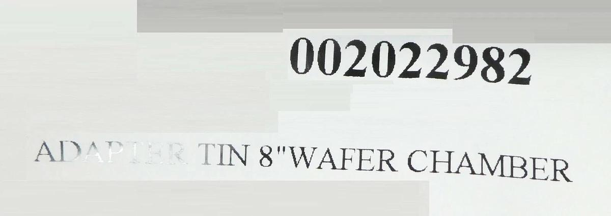 Refurbished AMAT Applied Materials 0020-22982 Adapter TiN 8" Wafer Chamber 200mm Refurbished