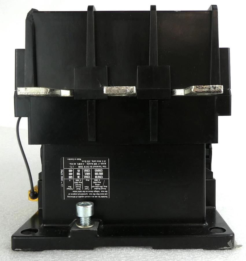 Used ABB SK 827 005 3-Pole Contactor EH 550 SK 827 100-DB 24V Coil Working Surplus