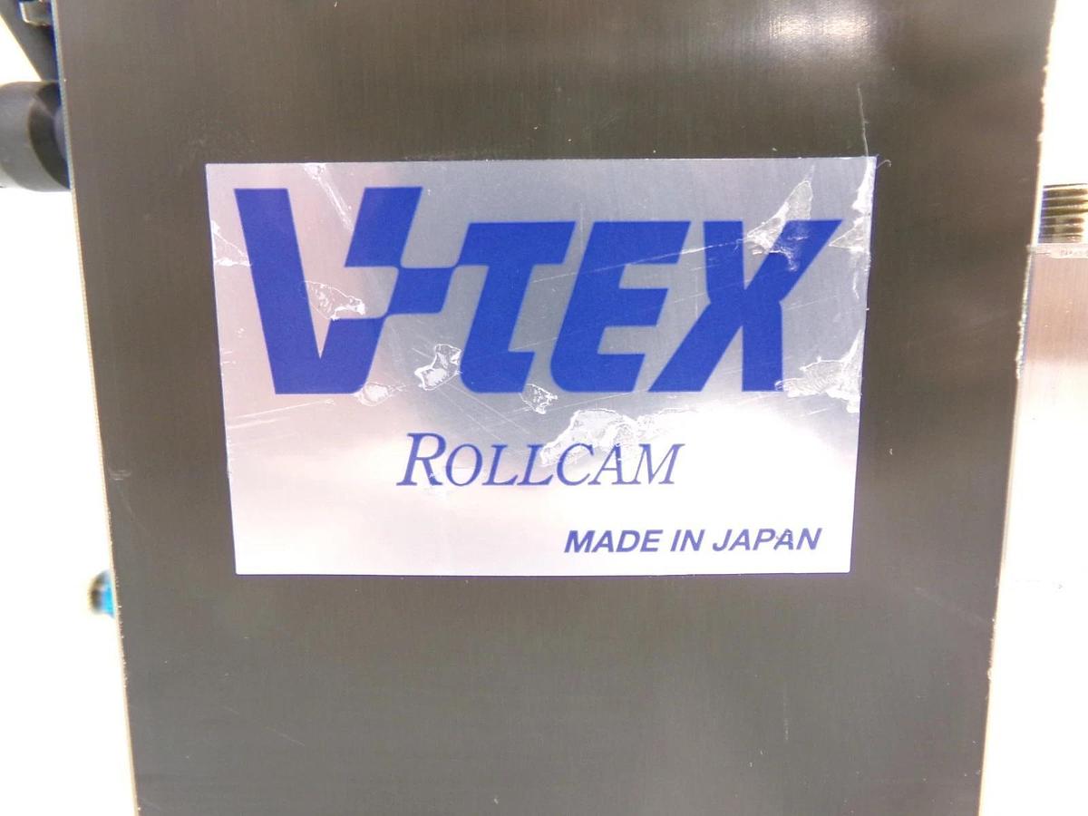 Used V-Tex CX12-000004-43 Pneumatic Slit Valve ROLLCAM TEL Cleaned Working