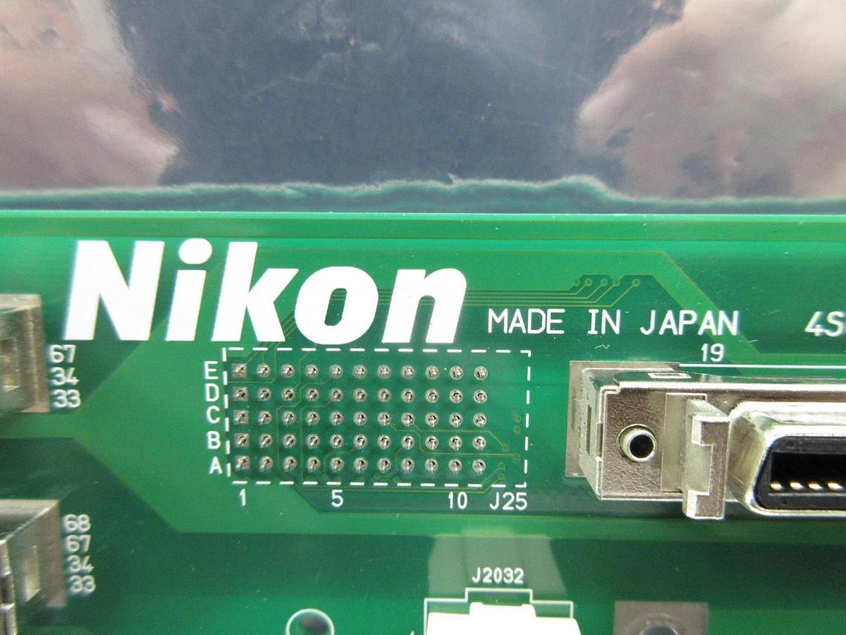 Used Nikon 4S013-479 Backplane Interface Board PCB STGSTCAV1AV2X4B NSR-S307E Used