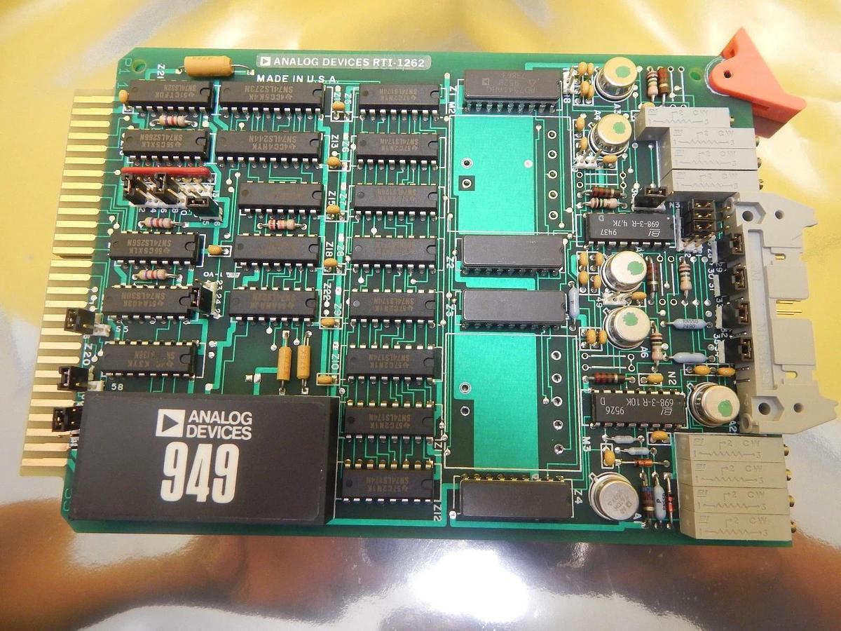 Used Analog Devices RTI-1262 DA1 PCB Card AG Associates 2100-0150 4100s Used Working