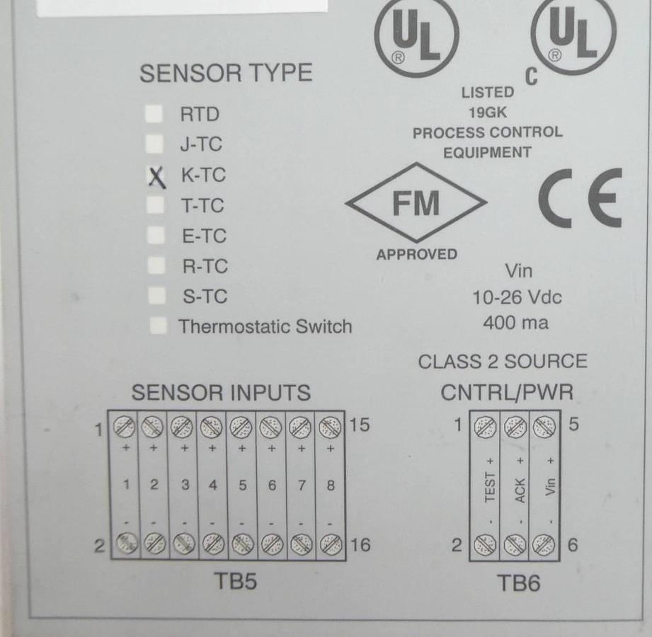 Used Watlow Anafaze TLME310JJJJJDDD Thermal Limit Monitor Working