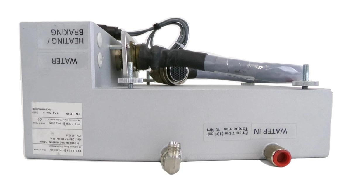 Used Pfeiffer 123326 Turbomolecular Pump Controller OBC V4 Turbo Working