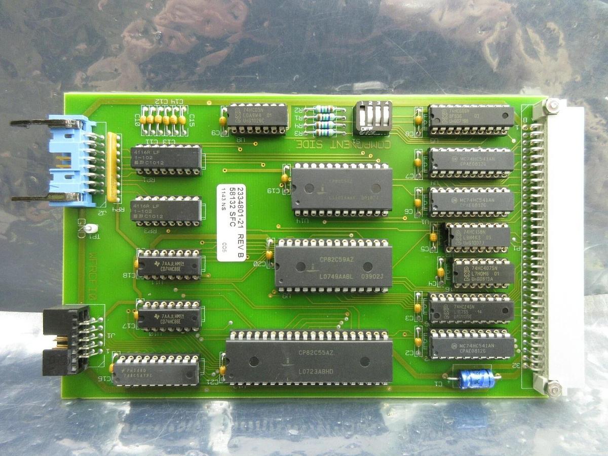 Used ASM Advanced Semiconductor Materials 2334801-21 Processor PCB Card Rev. B Used