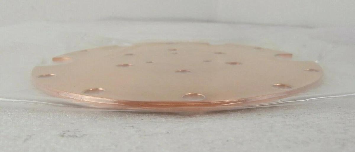 Ulvac Technologies EM0867-131-04E Copper Plate ME04-9616-0 Cu New Surplus