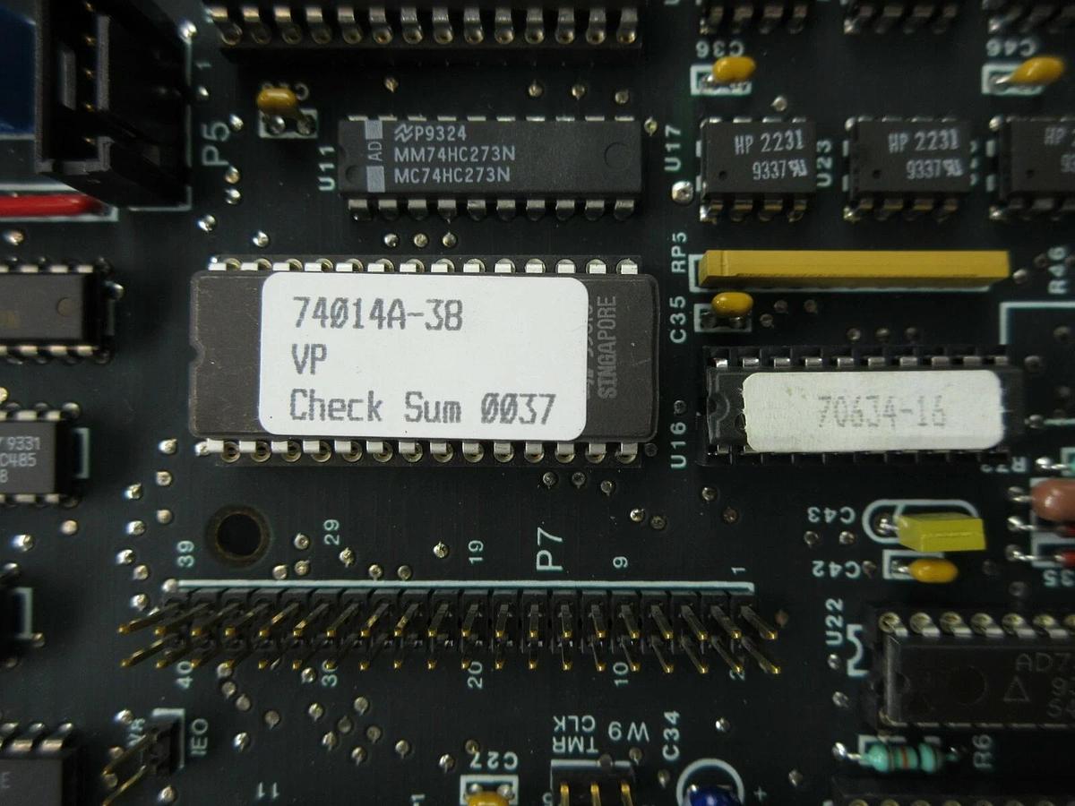 Used SVG Silicon Valley Group 80166F3-01 VP Station Processor CPU PCB Card Used