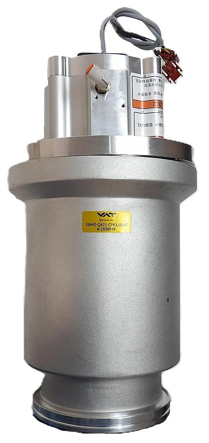 Used VAT 26440-QA21-CPK1 High Vacuum HV Angle Valve Bellows Series 26 Working